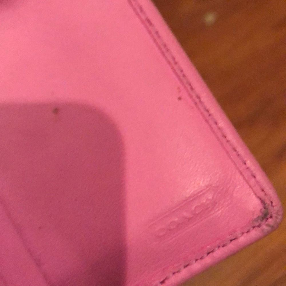 COACH rare Flower card holder pink - Picture 4 of 7